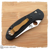 Custom Made Titanium Pocket Clip Made For Benchmade Knives