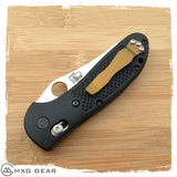 Custom Made Titanium Pocket Clip Made For Benchmade Knives