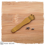 Custom Made Titanium Pocket Clip Made For Benchmade Knives