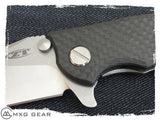 Custom Made Titanium Standoffs, Scale Screws, Pivot Screw, and LBS for Zero Tolerance ZT0562 & ZT0562CF