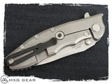 Custom Made Titanium Standoffs, Scale Screws, Pivot Screw, and LBS for Zero Tolerance ZT0562 & ZT0562CF