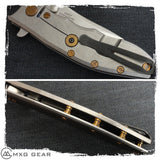 Custom Made Titanium Standoffs, Scale Screws, Pivot Screw, and LBS for Zero Tolerance ZT0562 & ZT0562CF