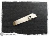 Custom Made Titanium Deep Carry Pocket Clip For Strider Knives