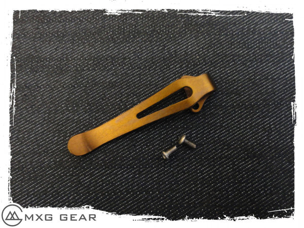 Custom Made Titanium Deep Carry Pocket Clip Made For Kershaw 1620