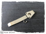 Custom Made Titanium Deep Carry Pocket Clip For Spyderco Military
