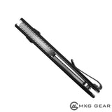 Custom Made Titanium Deep Carry Pocket Clip For Spyderco Manix 2 G10