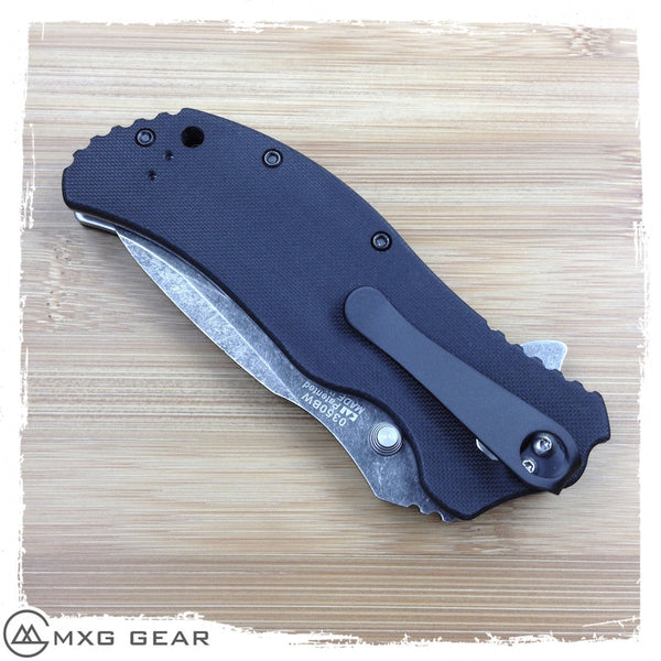 Custom Made Titanium Deep Carry Pocket Clip For Zero Tolerance