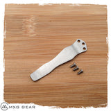 Custom Made Titanium Pocket Clip Made For Benchmade Knives