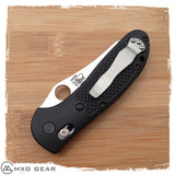 Custom Made Titanium Pocket Clip Made For Benchmade Knives