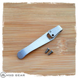 Custom Made Titanium Deep Carry Pocket Clip For Kershaw Knives