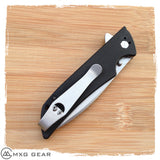 Custom Made Titanium Deep Carry Pocket Clip For Kershaw Knives