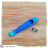 Custom Made Titanium Deep Carry Pocket Clip For Kershaw Knives