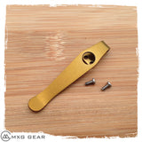 Custom Made Titanium Deep Carry Pocket Clip For Kershaw Knives
