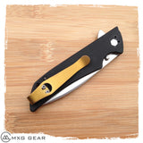 Custom Made Titanium Deep Carry Pocket Clip For Kershaw Knives