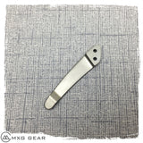 Custom Made Titanium Pocket Clip For Spyderco Southard