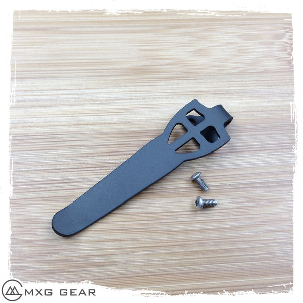 Custom Made Titanium Deep Carry Pocket Clip Made For Benchmade