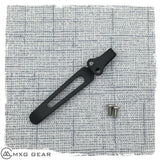 Custom Made Titanium Deep Carry Pocket Clip For Zero Tolerance Knives