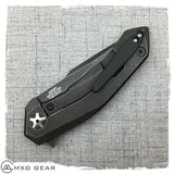 Custom Made Titanium Pocket Clip For Zero Tolerance Knives ZT0095