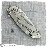 Custom made titanium clip for Rick Hinderer Knives XM-18 3" & 3.5" & Eklipse