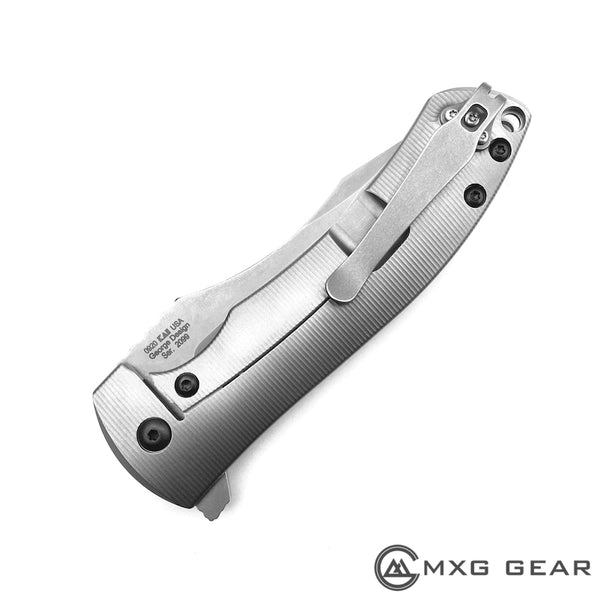 Custom Made Titanium Deep Carry Pocket Clip For Zero Tolerance