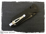 Custom Made Titanium Deep Carry Pocket Clip Made For Benchmade 908/909 Knives