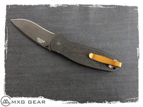 mxg gear clip Custom Made Titanium Deep Carry Pocket Clip For Kershaw Knives – MXG Gear