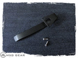 Custom Made Titanium Deep Carry Pocket Clip For Spyderco Military