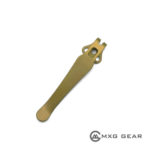 mxg gear deep carry clip Custom Made Titanium Deep Carry Pocket Clip Made For Benchmade Knives – MXG Gear