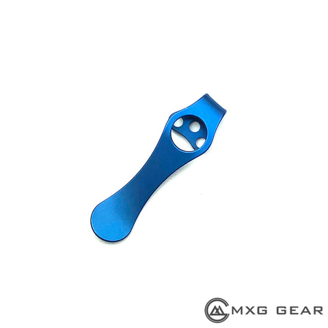 mxg gear clip Benchmade Custom Made Titanium Deep Carry Pocket Clip Made For Benchma – MXG Gear