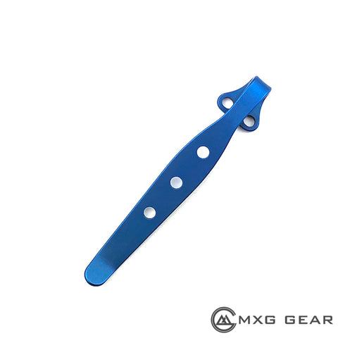 mxg gear deep carry clip Custom Made Titanium Deep Carry Pocket Clip For Spyderco Knife – MXG Gear
