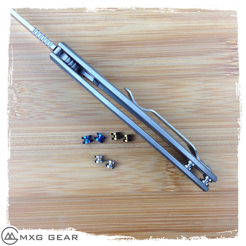 Custom Made Titanium Standoffs For ZT0450/0450CF