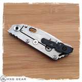 Custom Made Titanium Deep Carry Pocket Clip For Strider Knives