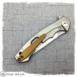 Custom Made Titanium Pocket Clip For Zero Tolerance Knives ZT0450 ZT0450CF
