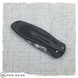 Custom Made Titanium Tip-down Deep Carry Pocket Clip For Kershaw Knives