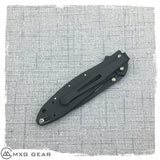 Custom Made Titanium Tip-Down Deep Carry Pocket Clip For Kershaw Knives