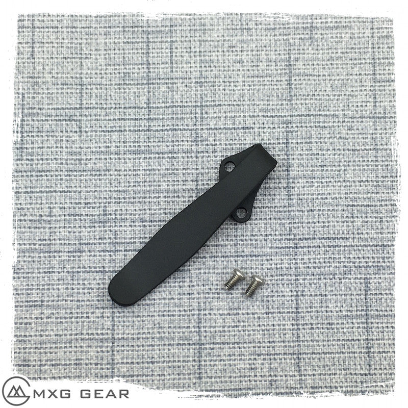 mxg gear deep carry clip Custom Made Titanium Deep Carry Pocket Clip For Kershaw Leek – MXG Gear