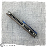Custom Made Titanium Pocket Clip For Spyderco Southard