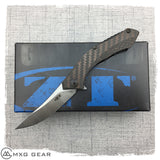 New Zero Tolerance 0460 Flipper Knife Carbon Fiber