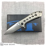 New  Zero Tolerance Rexford 0801TI Flipper Knife Titanium