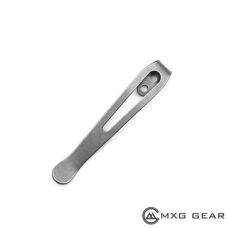 mxg gear deep carry clip Custom Made Titanium Deep Carry Pocket Clip For Zero Tolerance ZT0055 – MXG Gear